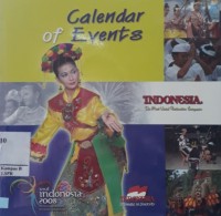 Image of Calendar Of Events : Visit Indonesia 2008